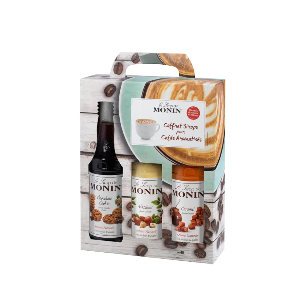 coffret sirop pour café 3x25cl