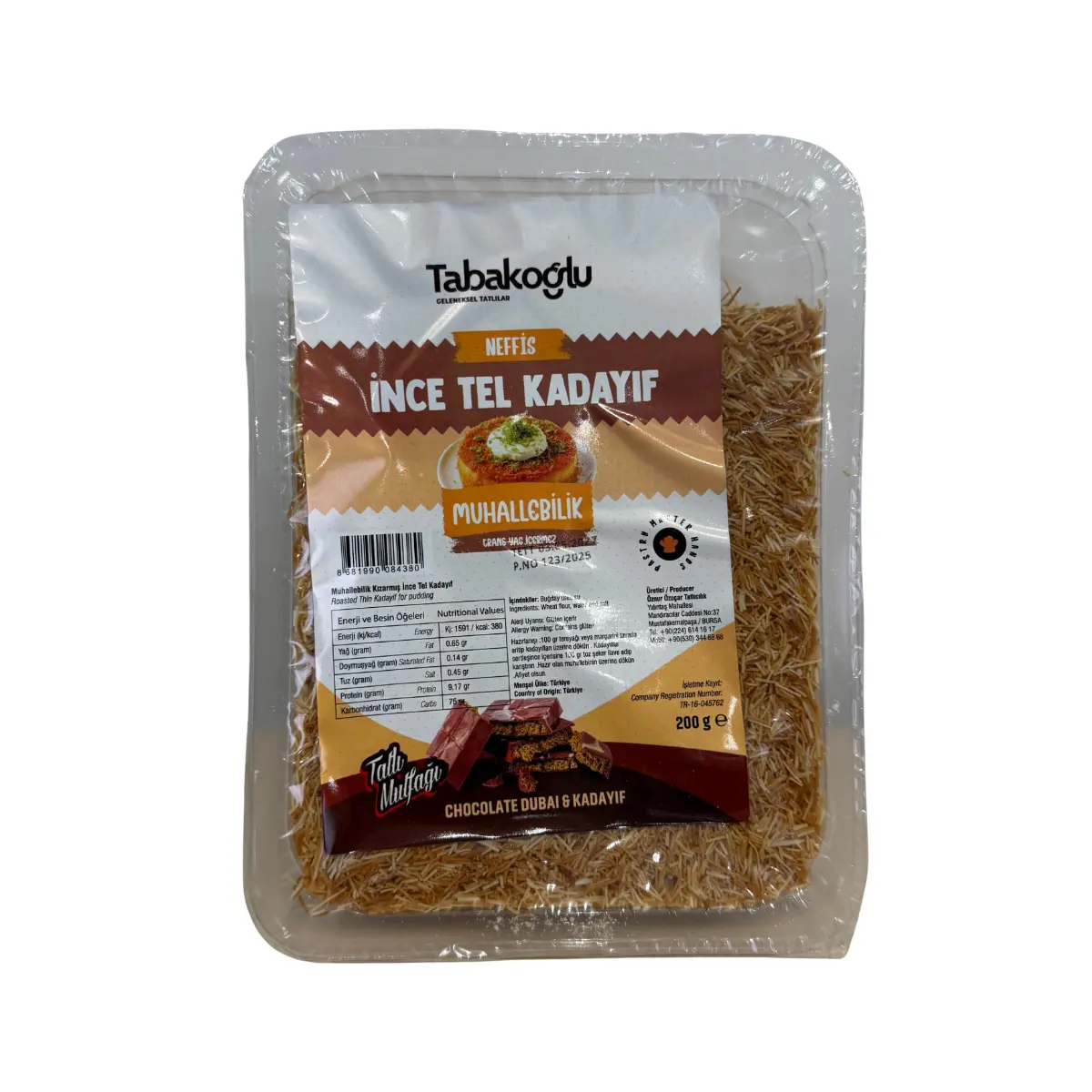 kadayif kunafa grillés