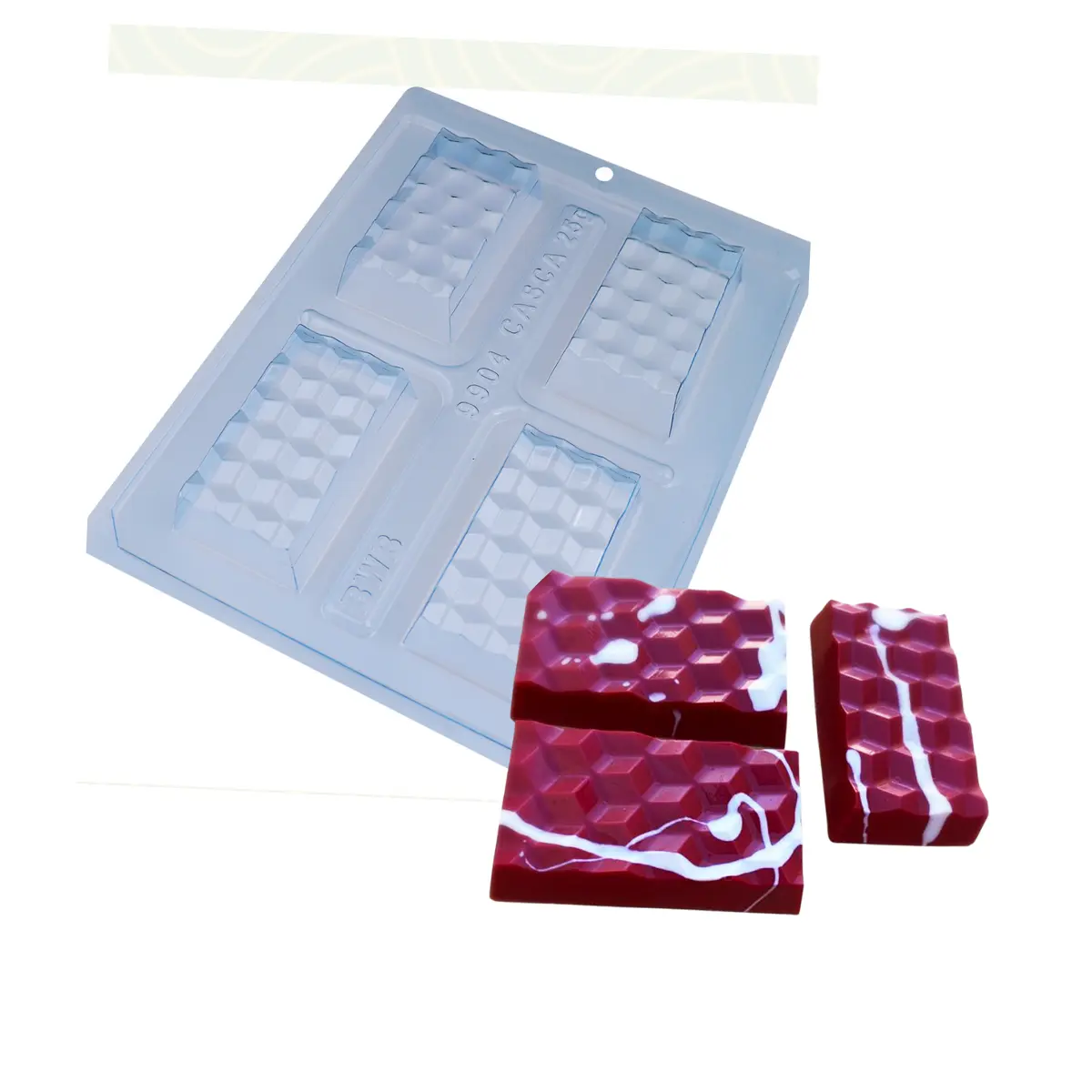 moule tablette chocolat dubai mini