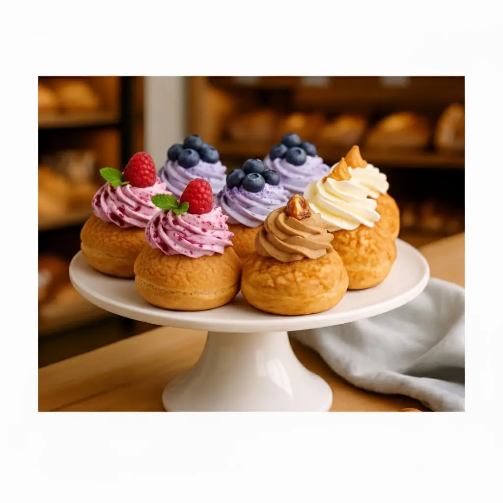 atelier choux creme parfumés perle doree fameck