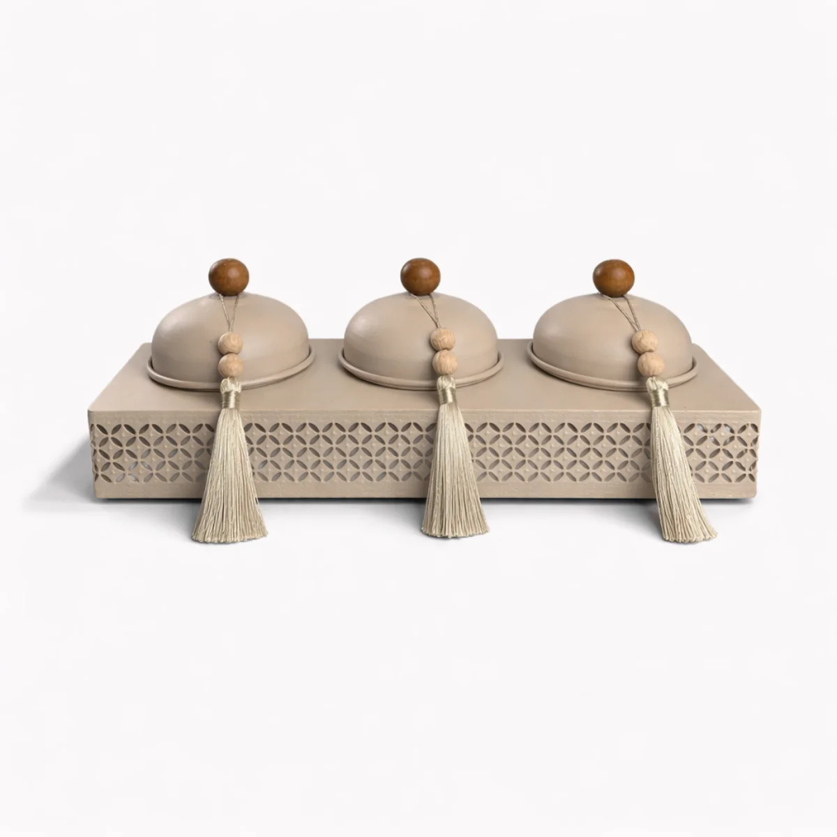 Support de présentation avec contenant Art de la table Emirati